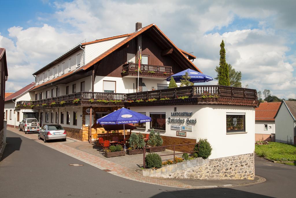 Landgasthof Deutsches Haus Ulmbach 외부 사진